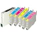 One set (6-packs) Compatible Patent free ink cartridges for Epson Photo R200/R300 ink cartridges