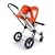 Bugaboo Cameleon Canvas Breezy Sun Canopy - Orange