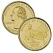 2009 24K Gld Plated D.C. Quarter
