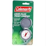 Coleman Pocket Compass, With Plastic Case, Liquid Filled