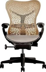 Mirra Chair by Herman Miller - Fully Featured - Graphite Frame - Cappuccino