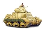  : Forces of Valor 1:32 Scale Die Cast Military Combat Proven Machines Battle Vehicle - U.K. M3 Grant El Alamein - U.S. Designed Battle Tank Modified for British Army