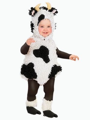 12 month cow costume