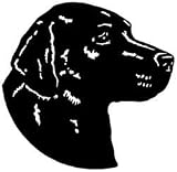 Outdoor Decals Lab Head - 5 inch
