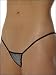 Naughty Net Micro G-String, ONE SIZE, BLACK