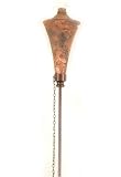 72 Inch Ground Torch (set Of 12) Brown With Roman Copper