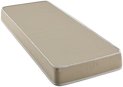 Customize Bed 3 Inch Foam Mattress with Fabric Cover, Full -- CertiPUR-US® Certified Foam