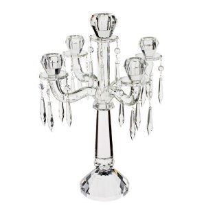 Villeroy and Boch Crystal Retro Accessories Candelabra by VILLEROY & BOCH CRYSTAL