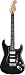 Fender 148900506 Blacktop Stratocaster HSH RW Electric Guitar, Black