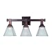 Brentwood 3-Light Wall Sconce- Oil-Rubbed Bronze