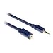 Cables To Go ELO 3.5 M STEREO TO 3.5 F STEREO 50 FT Fully molded connectors provide strain relief