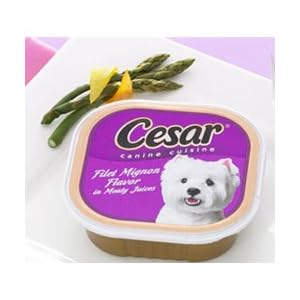 Cesar Gourmet Filets In Sauce Canine Cuisine Filet Mignon Flavor
