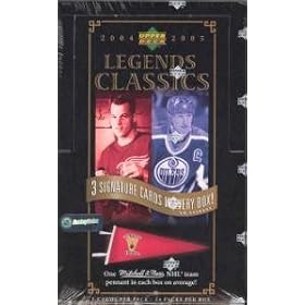 2004 05 Upper Deck Legends Classics Hockey Hobby Box by 