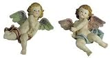 Alabastrite Cherub Wall Plaque