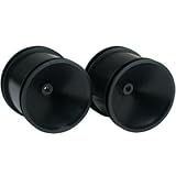 Team Associated Truck Rear Black Wheels (2) by Team Associated