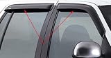 GT Styling 88540 Smoke Vent-Gard Window Deflector - 2 Piece