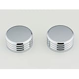 04-09 HONDA VTX1300C: HONDA GENUINE ACCESSORIES BILLET UPPER FORK NUT COVERS by Honda