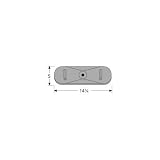 MCM 21301 Cast Iron Oval Single, Centered Burner Head