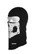 Schampa Traditional Lightweight Skull Balaclava (Black, One Size)