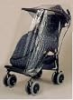 Sasha's "Separate Open Twin Handle" Single Stroller Rain & Weather Shield