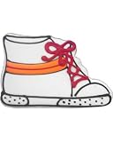 Beautiful Cookies Organic Party Favors-Sneaker Organic Cookies Cookies, 10 Cookies