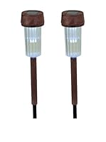 Näve Leuchten Lámpara Solar Lounge x 2 Marrón