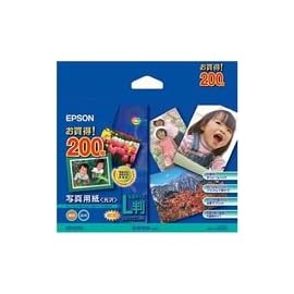 EPSON 写真用紙 L判写真サイズ 200枚入り KL200PSK