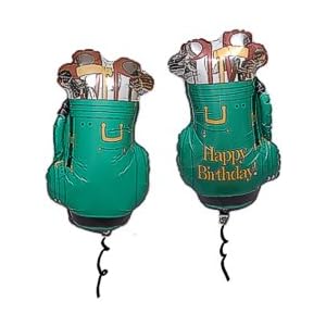 32 inch Happy Birthday Golf Bag Balloon