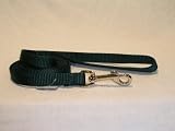 Single Thick Nylon Lead with Swivel Snap, 5/8 x 4' Hunter Green