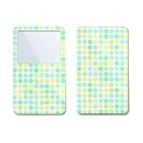 Mint Dots Design Skin Decal Sticker for Apple iPod video 30GB/ 60GB/ 80GB Player