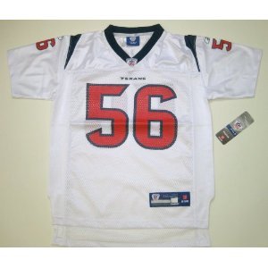 NFL Reebok Houston Texans Brian Cushing Youth Medium Jersey (Size 10-12) White