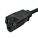 StarTech.com 6 ft Power Extension Cord - NEMA 5-15R to NEMA 5-15P - 16 AWG Power Extension Cable Cord - 125 Volts at 13 Amps - SJT - 6ft