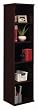 Series C Mocha Cherry Open Single Bookcase By Bush Furniture