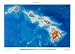 Hawai'i Topographic Wall Map by Raven Maps, Laminated Print