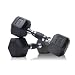 Hex Dumbbell Pairs; Rubber Grip Inlay; Chrome Finish