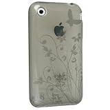 ORIGINAL iProtect APPLE Iphone 3 3GS FLORAL Silikon H�lle Case Tasche Transparent Schmetterlingevon "iprotect"