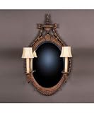 Fine Art Lamps 842755 Verona 2 Light Mirror in Veronese Gold