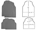 A Set Of 4 Universal Fit Trimable Vinyl Floor Mat For Car / Truck - Silver