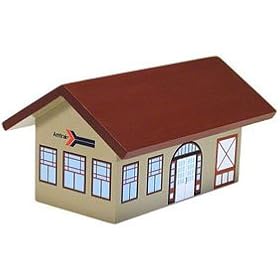 Wooden Amtrak Station Whittle Shortline Made in USA Thomas Tank Engine Compatible by 