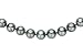 7-8mm Cultured Freshwater Grey Pearl 14K White Gold Necklace