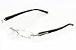Tag Heuer 8103 Eyeglasses TagHeuer Trends 002 Black Optical Frame