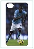 Balotelli Man City Italy England Football Soccer iPhone 4s iPhone4s Black Designer Hard Case Cover Protector Bumper