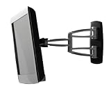 Telehook TH-3270-UFM TV Full Motion Mount Smooth Glide Technology Universal VESA Portrait Or Landscape Installation (Silver)