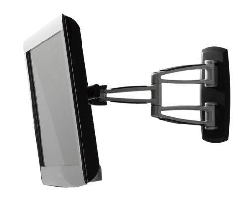 Telehook TH-3270-UFM TV Full Motion Mount Smooth Glide Technology Universal VESA Portrait Or Landscape Installation Silver