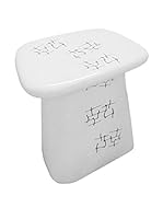 Laboratorio Pesaro Taburete Bitta Blanco