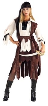 Damen-Kostüm Fluch der Karibik Piratin Pirat Babe S - M  / Party Karneval Fasching