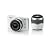 Nikon デジタル一眼カメラ Nikon 1 (ニコンワン) J1 (ジェイワン) ダブルズームキット ホワイトN1 J1WZ WH