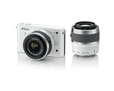 Nikon �f�W�^�����J���� Nikon 1 (�j�R������) J1 (�W�F�C����) �_�u���Y�[���L�b�g �z���C�gN1 J1WZ WH