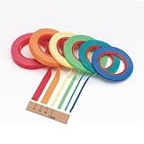 Rainbow Craft/Crepe Paper Tape (Pack of 33)