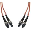 ST / ST, Multimode, Duplex Fiber Optic Cable, 62.5/125, 2 Meter (6.6 ft)